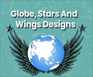 Best Resources for World Map, Globe, Wings & Flag Vectors